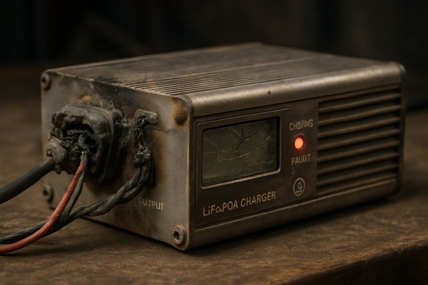 signs of lifepo4 charger degradation