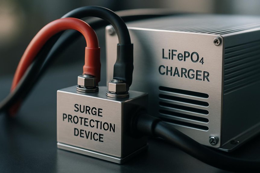 surge protection for lifepo4 systems