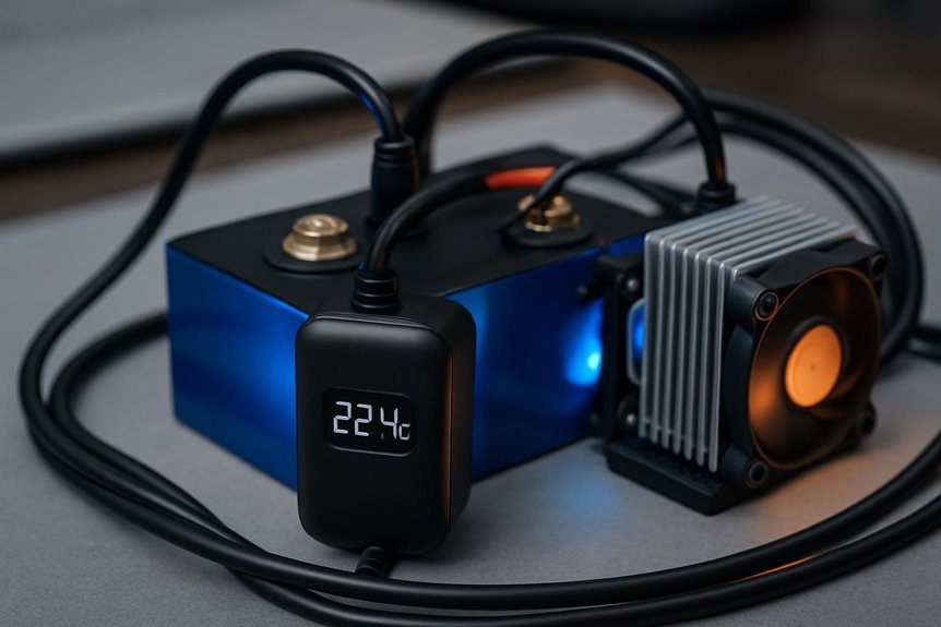 temperature sensing stabilizes lifepo4 charging