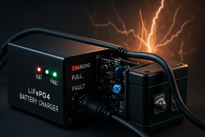 voltage spikes harm lifepo4